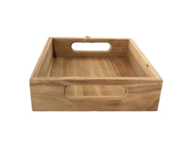 Servilletero de madera